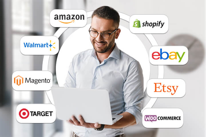 Types de commerce électronique Soutien de Jingsourcing